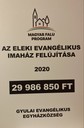 Magyar Falu Program - Eleki imaház felújítása